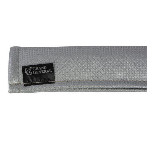 17" Gear Shift Stick Cover - Silver Carbon Fiber-Grand General-99665