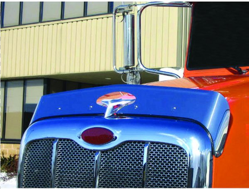 Peterbilt - 386 - Hoodshield Bug Deflector-Trux-THOD-PET386