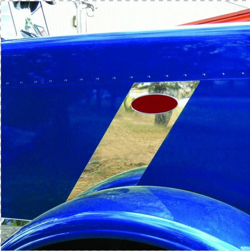 Peterbilt 389 Hood Emblem - Stripe Accent-Trux-TP-1113