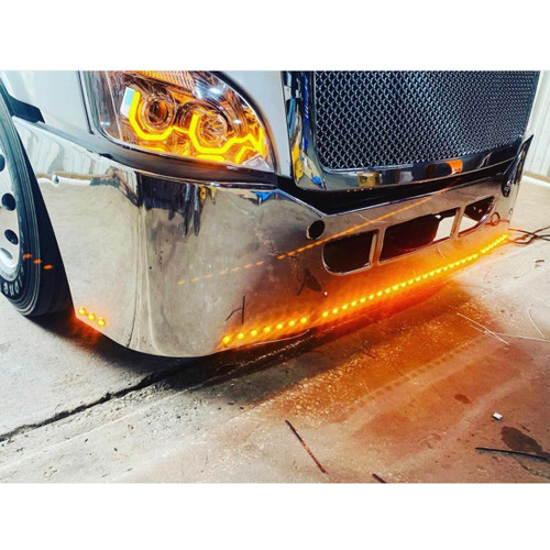 One Piece Cascadia Bumper 43 3/4” Holes Ships LTL