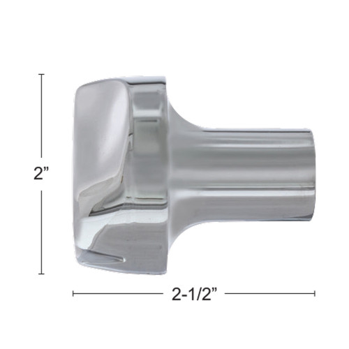 Chrome Ace Of Spades Air Valve Knob-United Pacific-23699