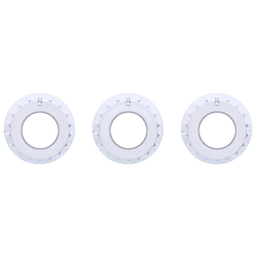 Chrome Outer A/C Control Knob Set For 2006+ Kenworth-United Pacific-41132