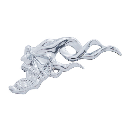Flaming Skull Accent - Face Left-United Pacific-50102
