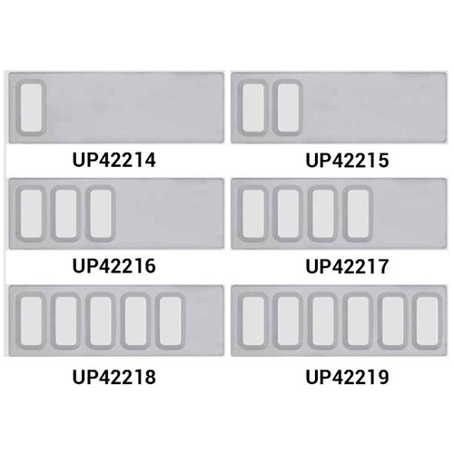 International Dash Switch Panel Cover - 3 Openings