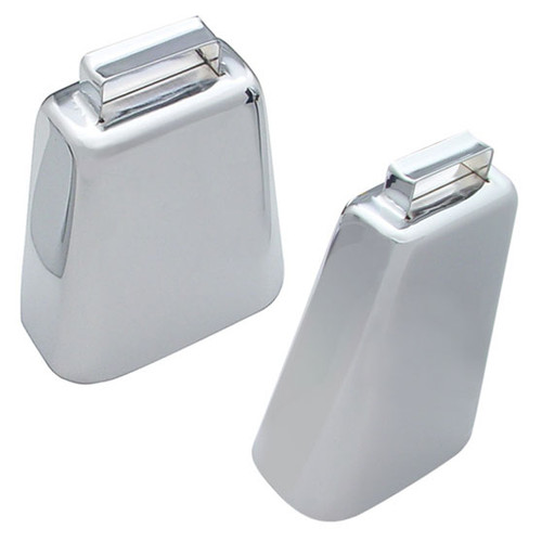 6 3/4" Chrome Large Cow Bell-United Pacific-10803
