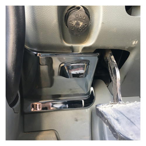 Chrome Fuse Compartment Access Cover For Kenworth T680