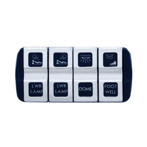 Switch Cover For 2008-2017 Freightliner Cascadia - 2 Openings (Card of 2)