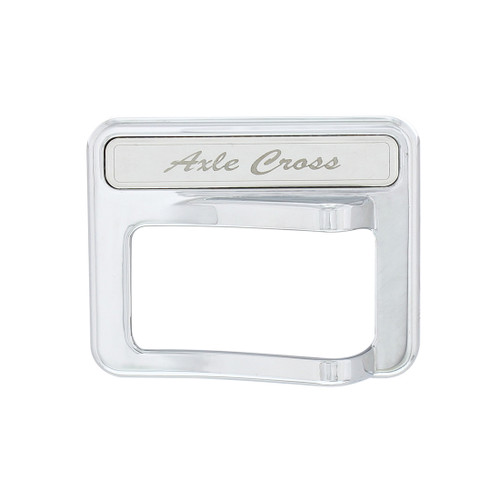 Chrome Rocker Switch Cover For 2013-2019 Peterbilt 579 & 2014-2018 567 - Axle Cross