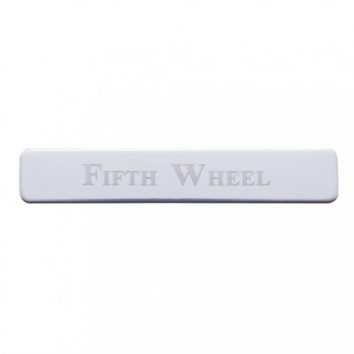 Kenworth Switch Guard w/ Stainless Plaque - Fifth Wheel