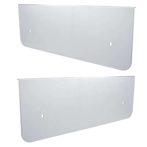 Stainless Steel Front Fender Guards - 2002 Kenworth W900