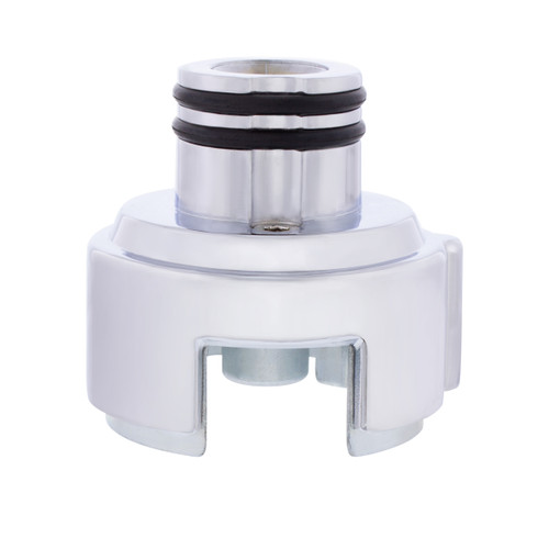 1" Chrome Top Gearshift Mounting Adaptor For Eaton-Fuller 13/15/18 Speed Shifters - Vertical