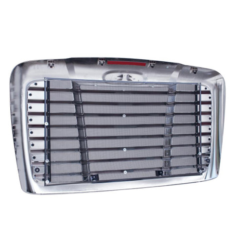 Chrome Grille w/Bug Screen For 2008-2017 Freightliner Cascadia