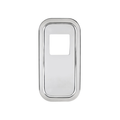 Peterbilt Stainless Steel Shift Plate Cover - 4 3/4" x 4 3/4" Opening