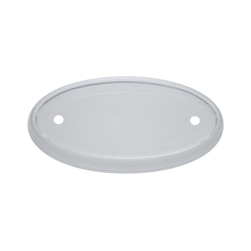 Large Peterbilt Emblem Lens - Clear