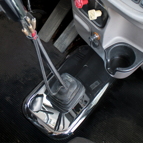Chrome Shift Plate Cover for Peterbilt Trucks