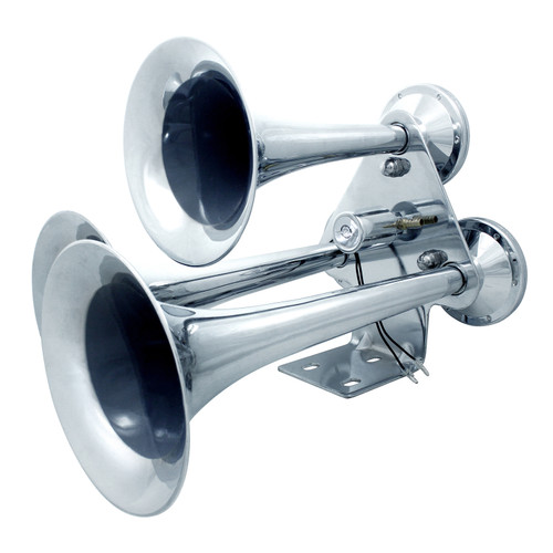 Chrome 3 Trumpet Train Horn