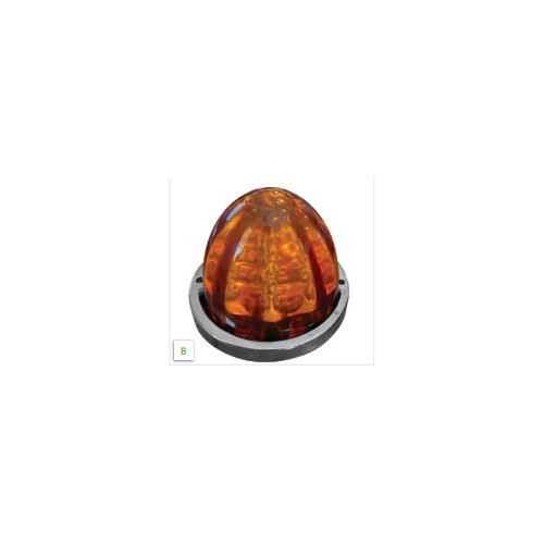 Watermelon Hero LED Marker Light - Amber Light / Amber Lens