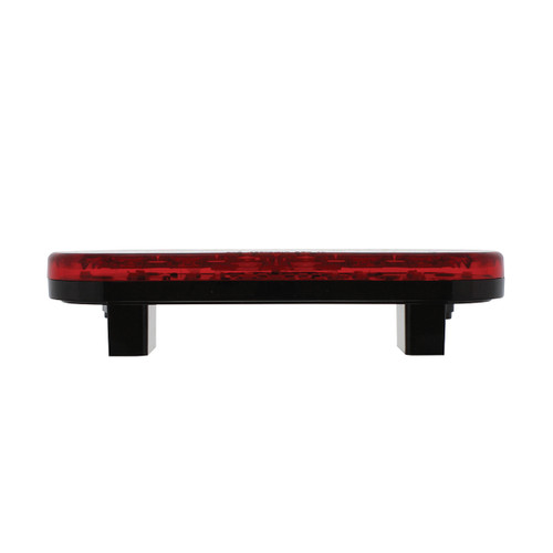6" Oval Combo Light w/ 14 LED Stop, Turn & Tail & 16 LED Back-Up -Red LED/Red Lens
