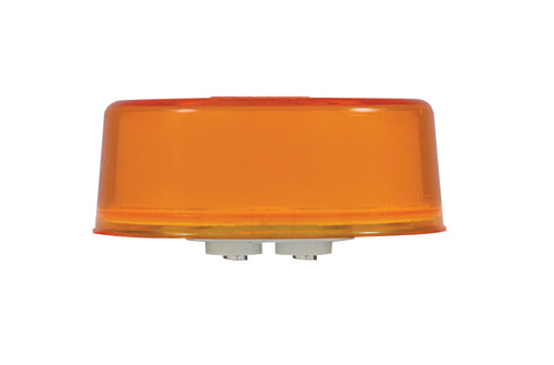 9 LED 2 1/2" "GLO" Light Clearance/Marker Light - Amber LED/Amber Lens United Pacific 37016