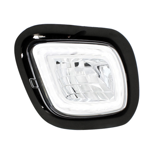 LED Fog & Driving Light w/Halo Position Light For 2008-2017 FL Cascadia-Passenger -Competition Series United Pacific 31102
