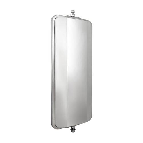 7" X 16" Stainless West Coast Mirror - Heated
