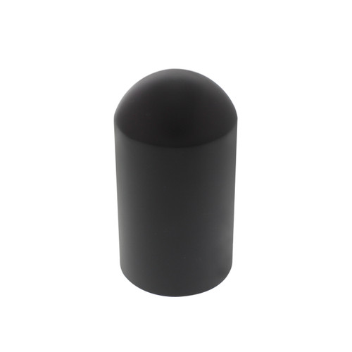 33mm x 3 3/4" Black Dome Nut Cover - Thread-On