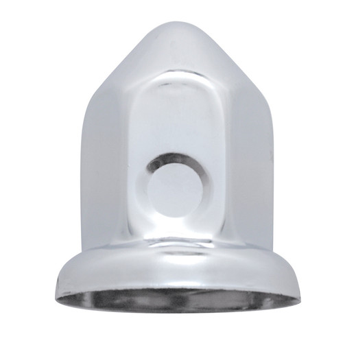 33mm x 2 3/8" Stainless Pointed Nut Cover w/ Flange (10 Pack)