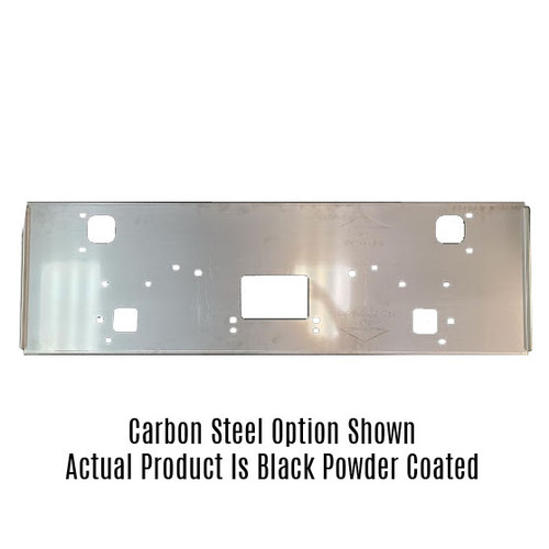 Powder Coated 18" Blind Mount Bumper Mounting Plate