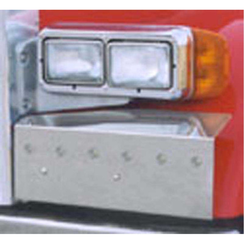 Peterbilt 379 Double Rectangular Headlight Fender Guards