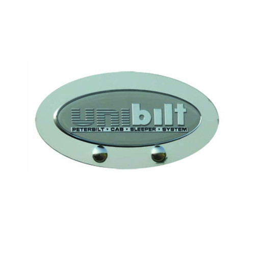 Stainless Steel 388 & 389 Unibilt Sleeper Logo Trims