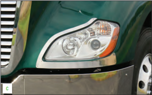 Kenworth T680 Headlight Trim