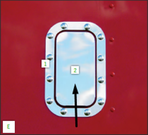 4" x 8"Freightliner Classic / FLD Vent Cover