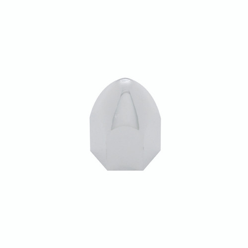 1" X 1 5/8" Chrome Plastic Bullet Nut Cover - Push-On