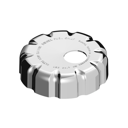 Chrome Plastic Fuel Cap Cover For Volvo - Locking
