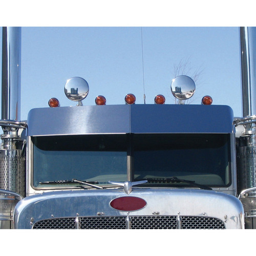 PETERBILT 14" BOLTLESS LOW ROOF SUN VISOR
