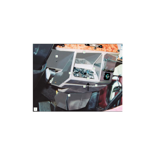 Peterbilt 330, 357, 377, 378, 379 and 385 AC/Heater Control Panel W/Bunk Heat Switch