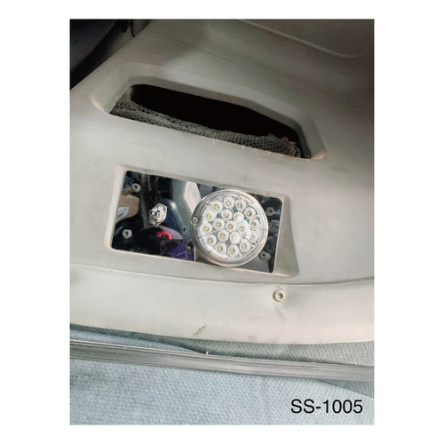 Freightliner Classic Above Door Dome Light Plate - JML Kustoms