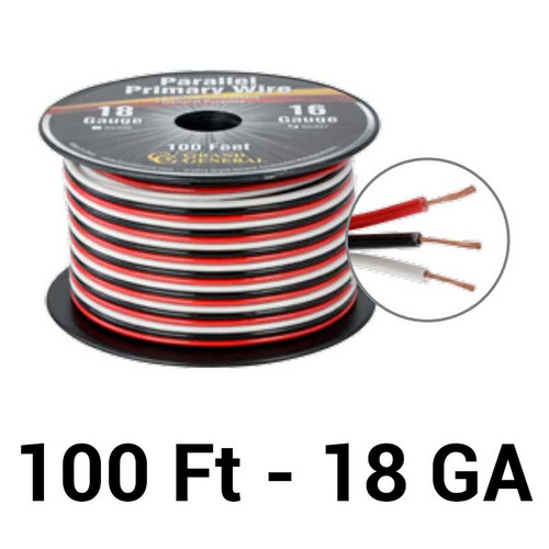 18 GA PARALLEL PRIMARY 3 WIRE ROLL