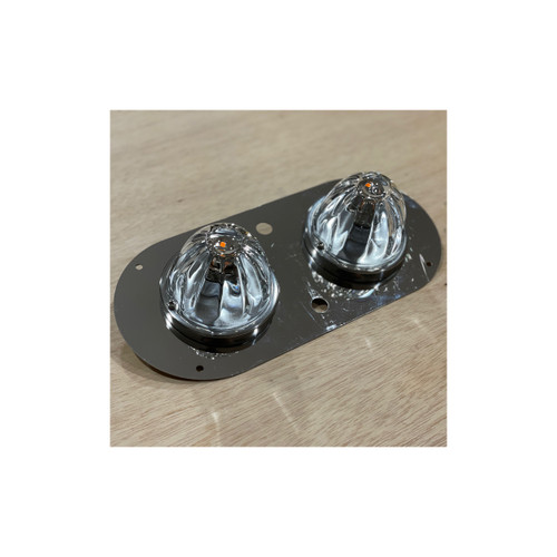 Kenworth And Peterbilt Above Door Dome Light Plate - JML Kustoms