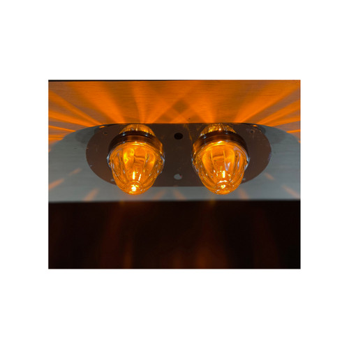 Kenworth And Peterbilt Above Door Dome Light Plate - JML Kustoms