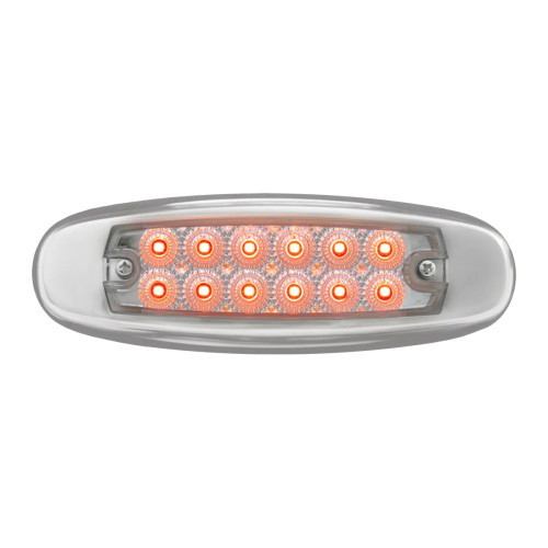 ULTRA THIN SPYDER LED MARKER LIGHT W/ STAINLESS STEEL BEZEL