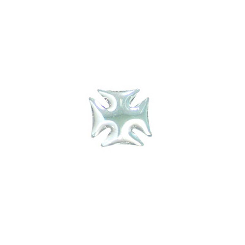 IRON CROSS ACCENT WITH SILVER COLORED STICKER