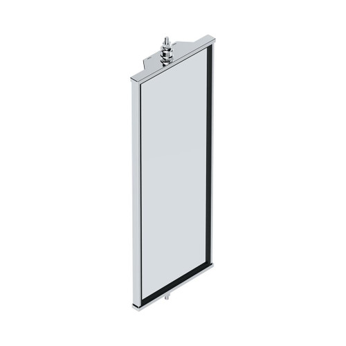 6" X 16" Stainless West Coast Mirror - Non Heated