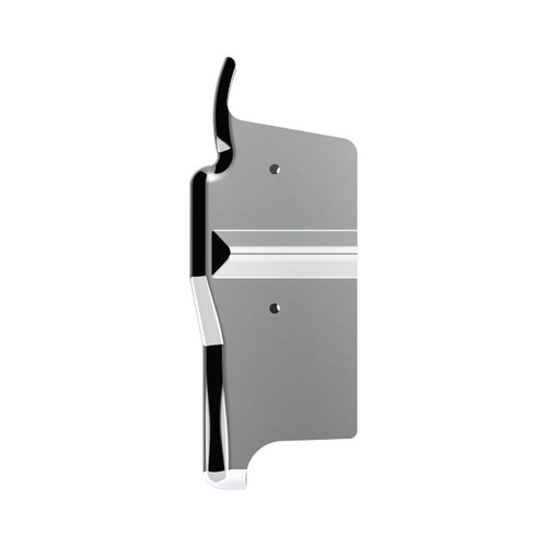 CHROME PLASTIC MID STEERING COLUMN COVER FOR PETERBILT 379/378 (1998-2005), 335 (2005-2010), 330 (2000-2010)