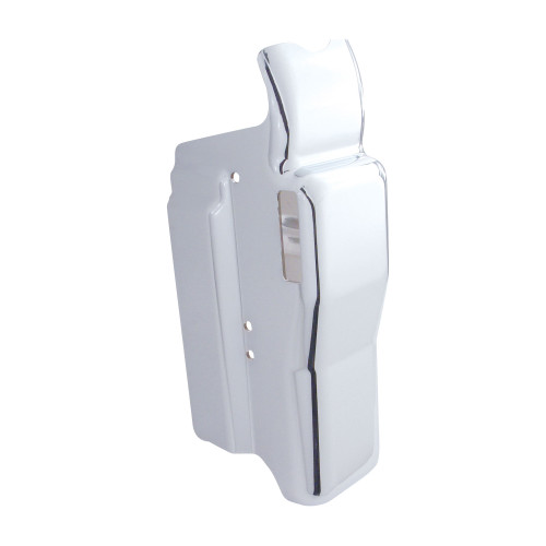 CHROME PLASTIC MID STEERING COLUMN COVER FOR PETERBILT 379/378 (1998-2005), 335 (2005-2010), 330 (2000-2010)
