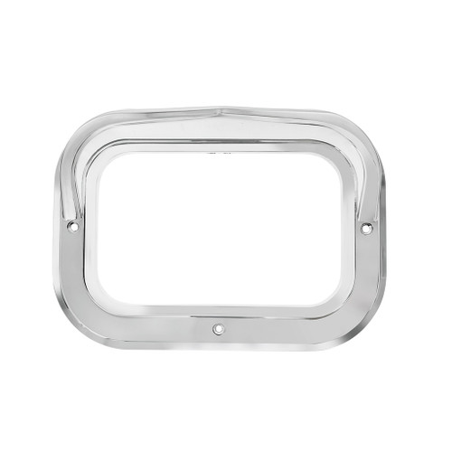 RECTANGULAR LIGHT BEZEL WITH VISOR