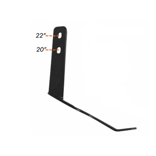 Peterbilt 389 Bumper Support Brackets For 20" Or 22" Bumpers