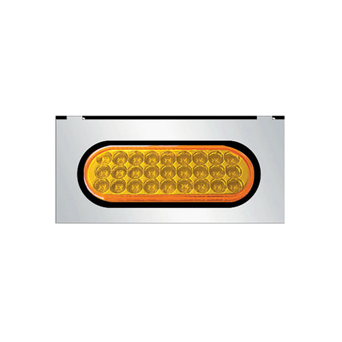 Bumper Light Bracket With One 6 Inch Oval LED