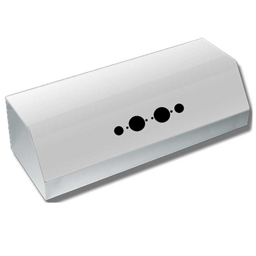 Standard Air Line Box Rounded w/ 2 Plugs 32 Inches Long