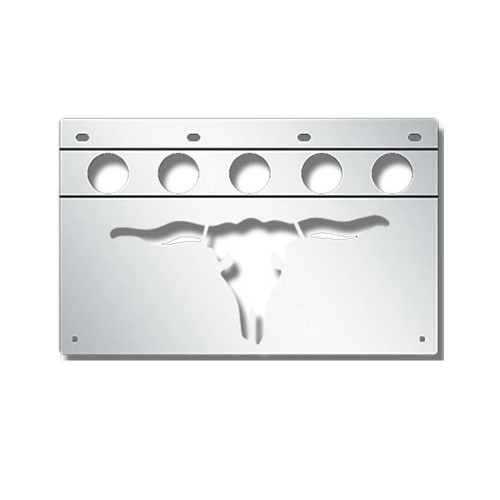 Steer Head Anti-Sail Light Box w/ 2" Round Holes 15" x 24"